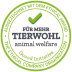Siegel für die Auszeichnung für mehr Tierwohl.