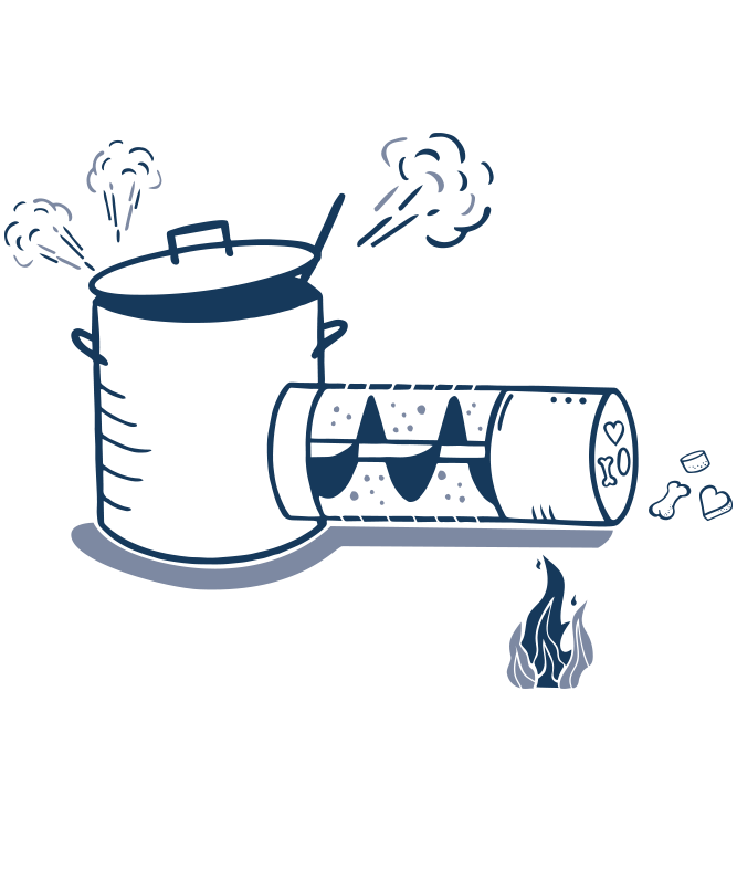 Icon eines Gerätes, welches den Thermostufenmix darstellt.