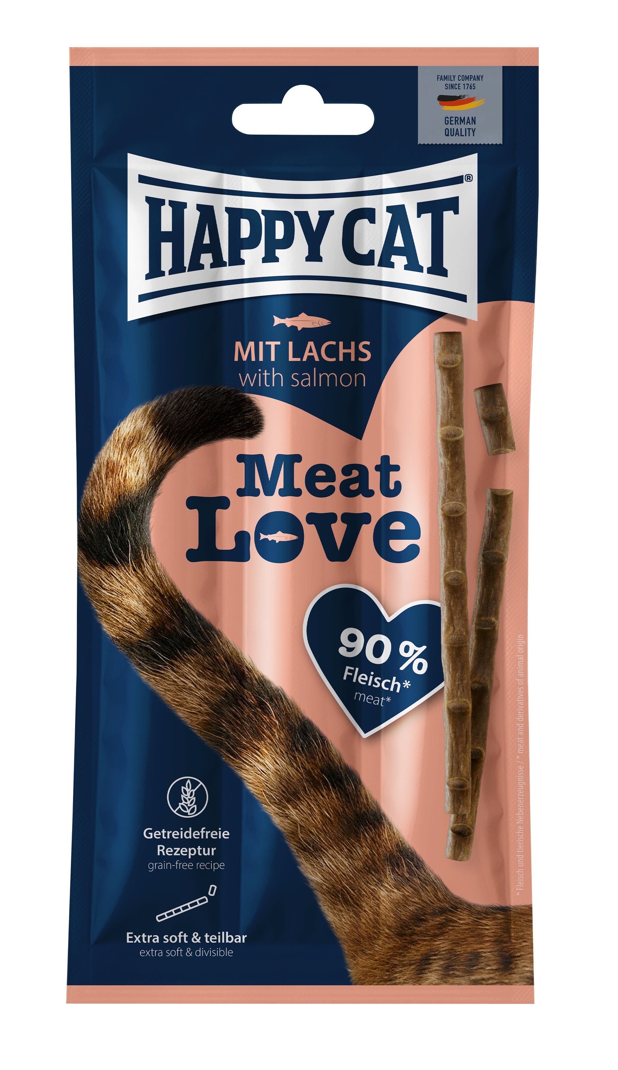 Meat Love Snack mit Lachs