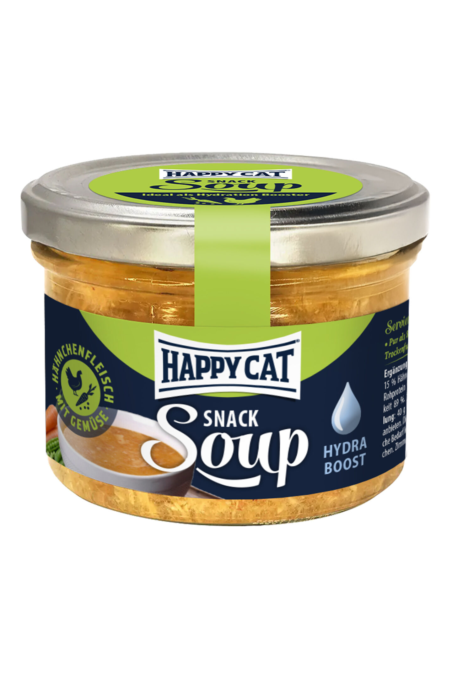 Snack Soup mit Hähnchenfleisch und Gemüse