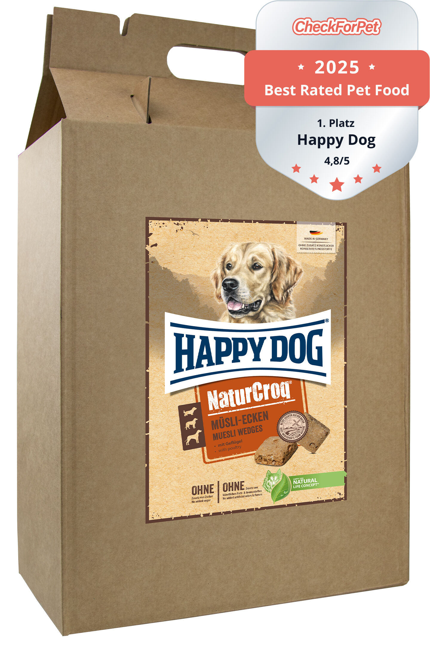 Happy Dog NaturCroq Müsli-Ecken 5 Kilogramm