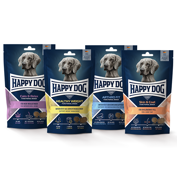 Hundesnacks von Happy Dog.