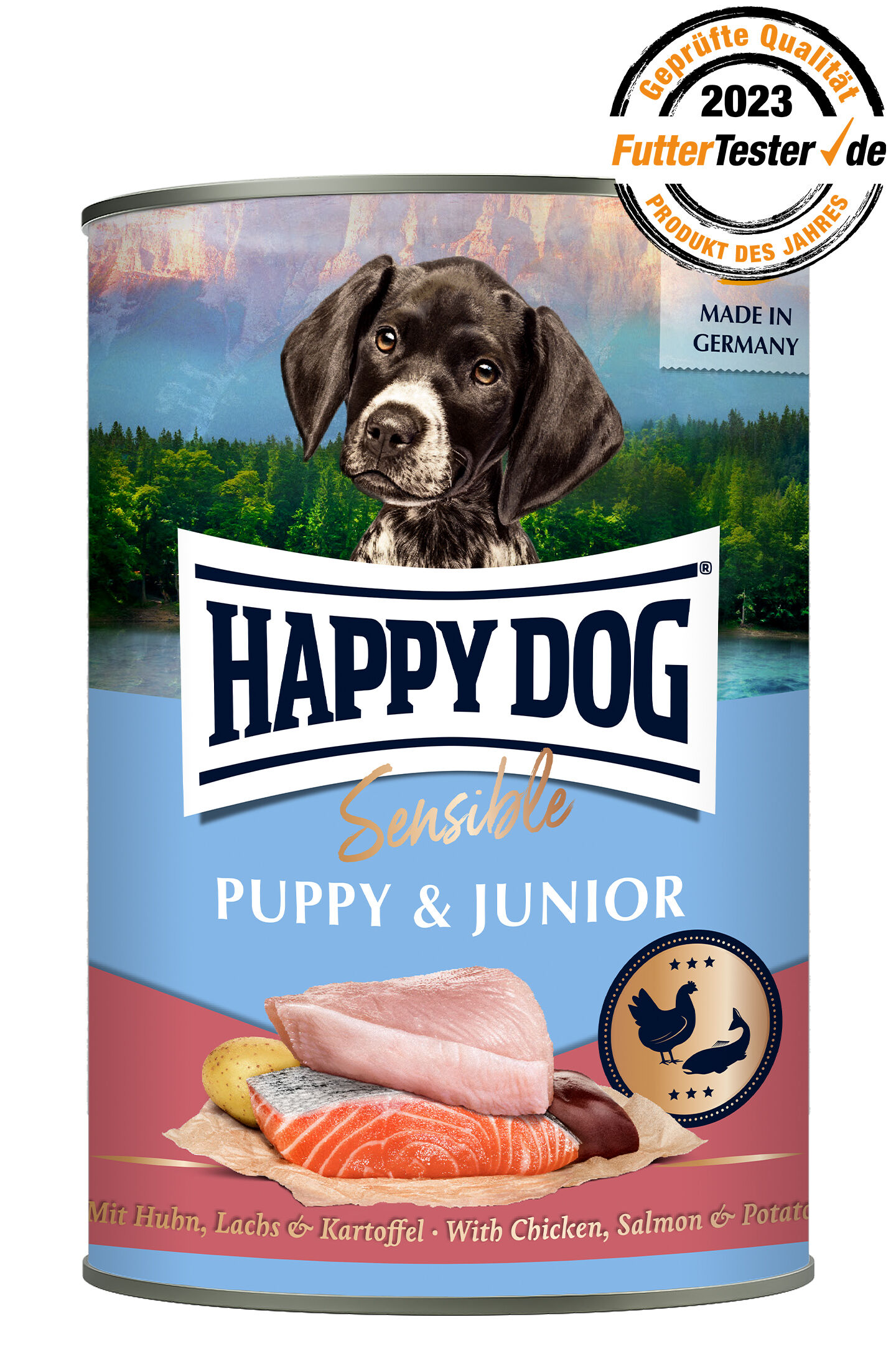 Sensible Puppy & Junior - Huhn, Lachs & Kartoffel
