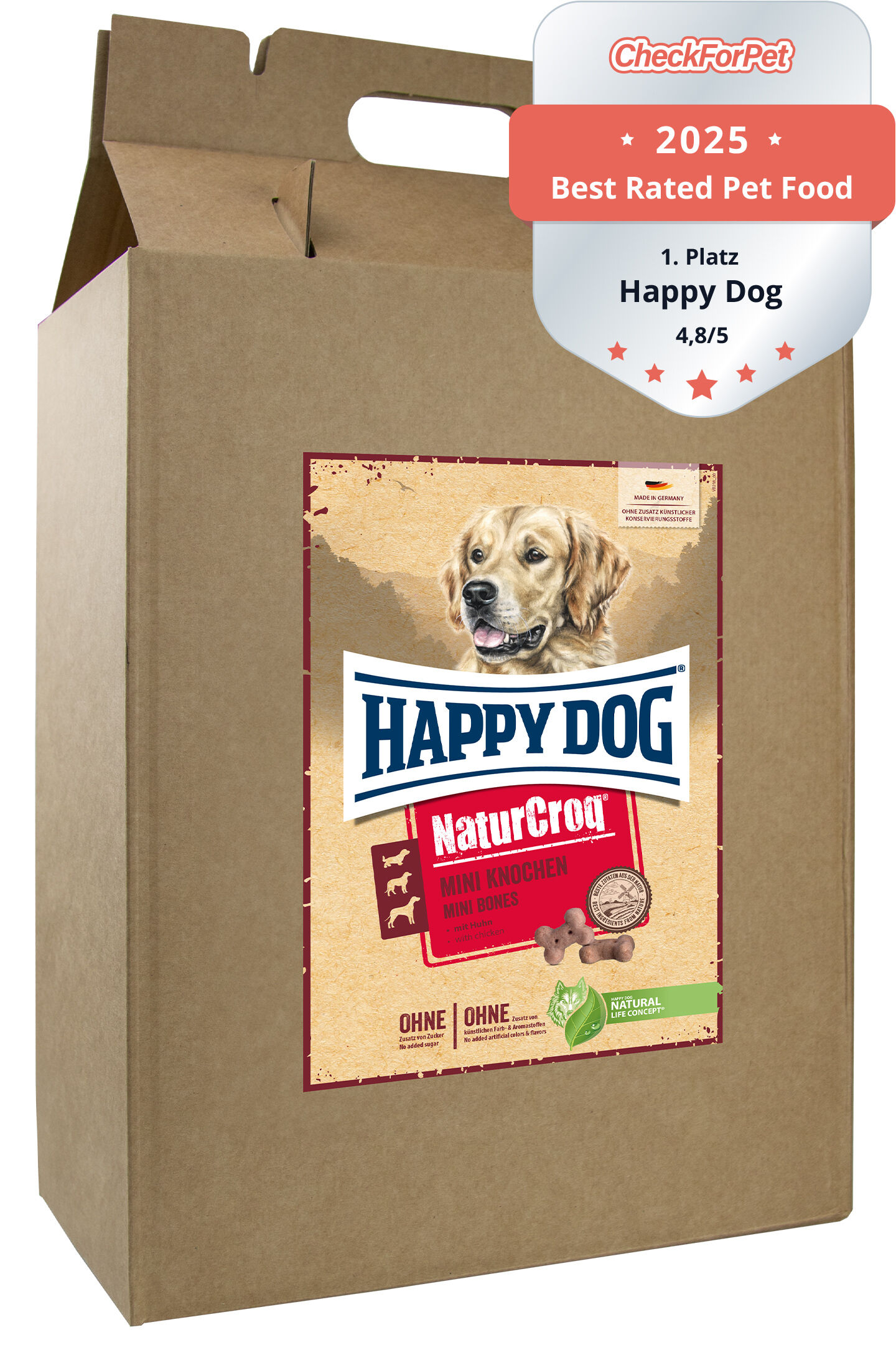 Happy Dog NaturCroq Mini Knochen 5 Kilogramm