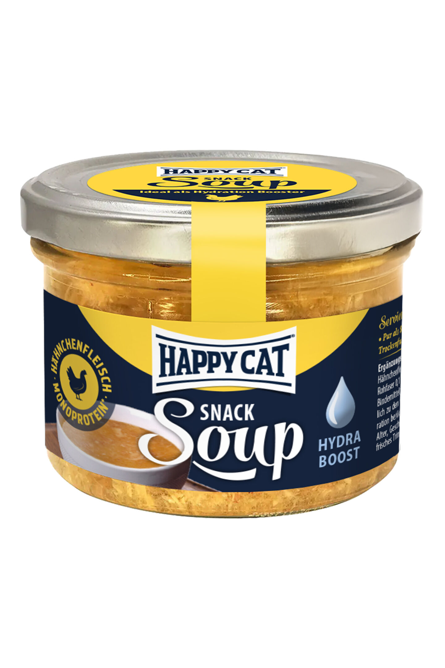 Snack Soup mit Hähnchenfleisch