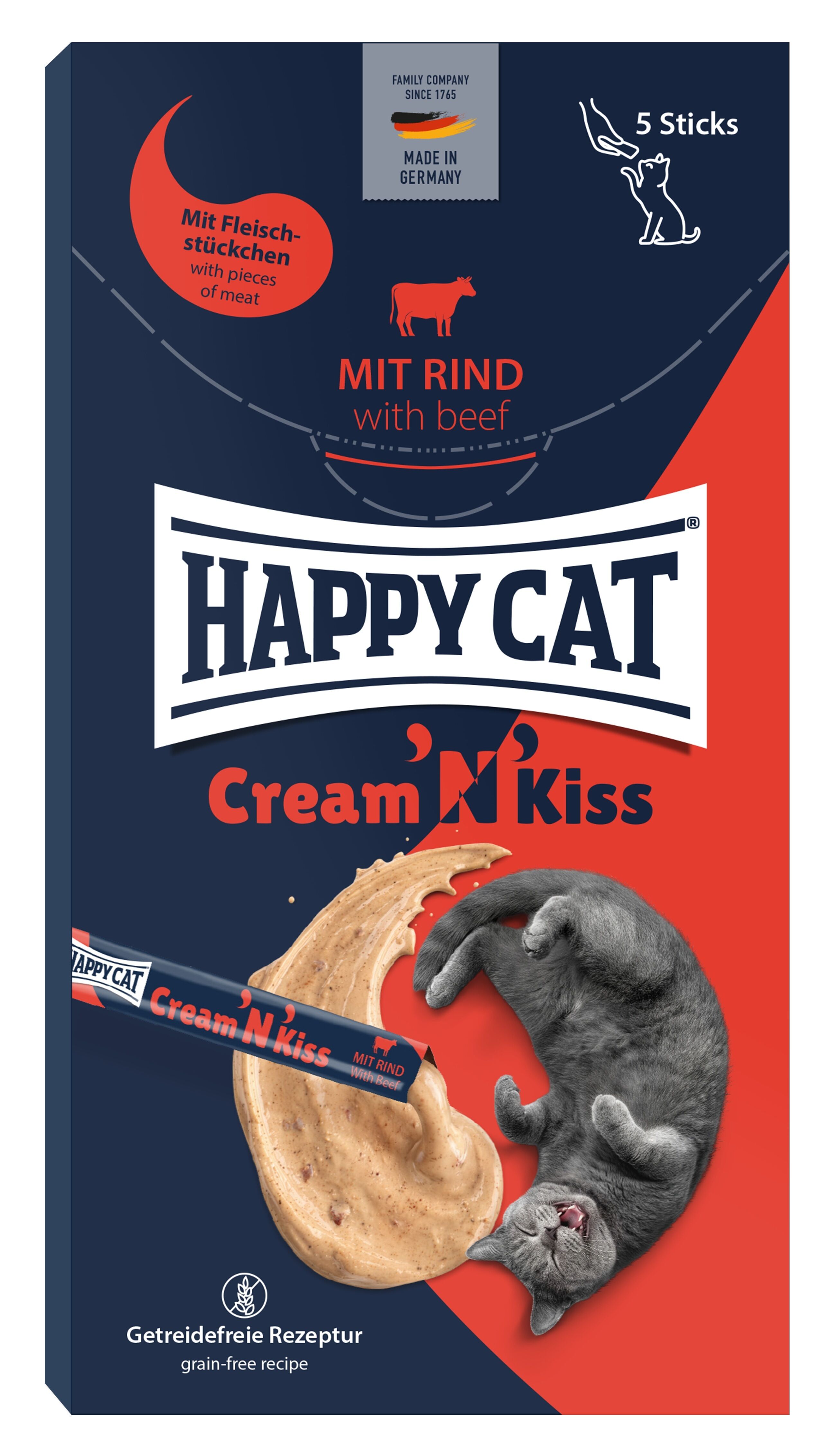 Cream 'N' Kiss Snack mit Rind
