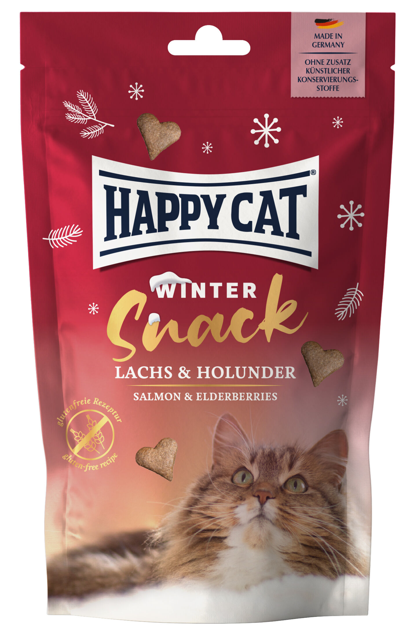 Winter Snack mit Lachs und Holunder