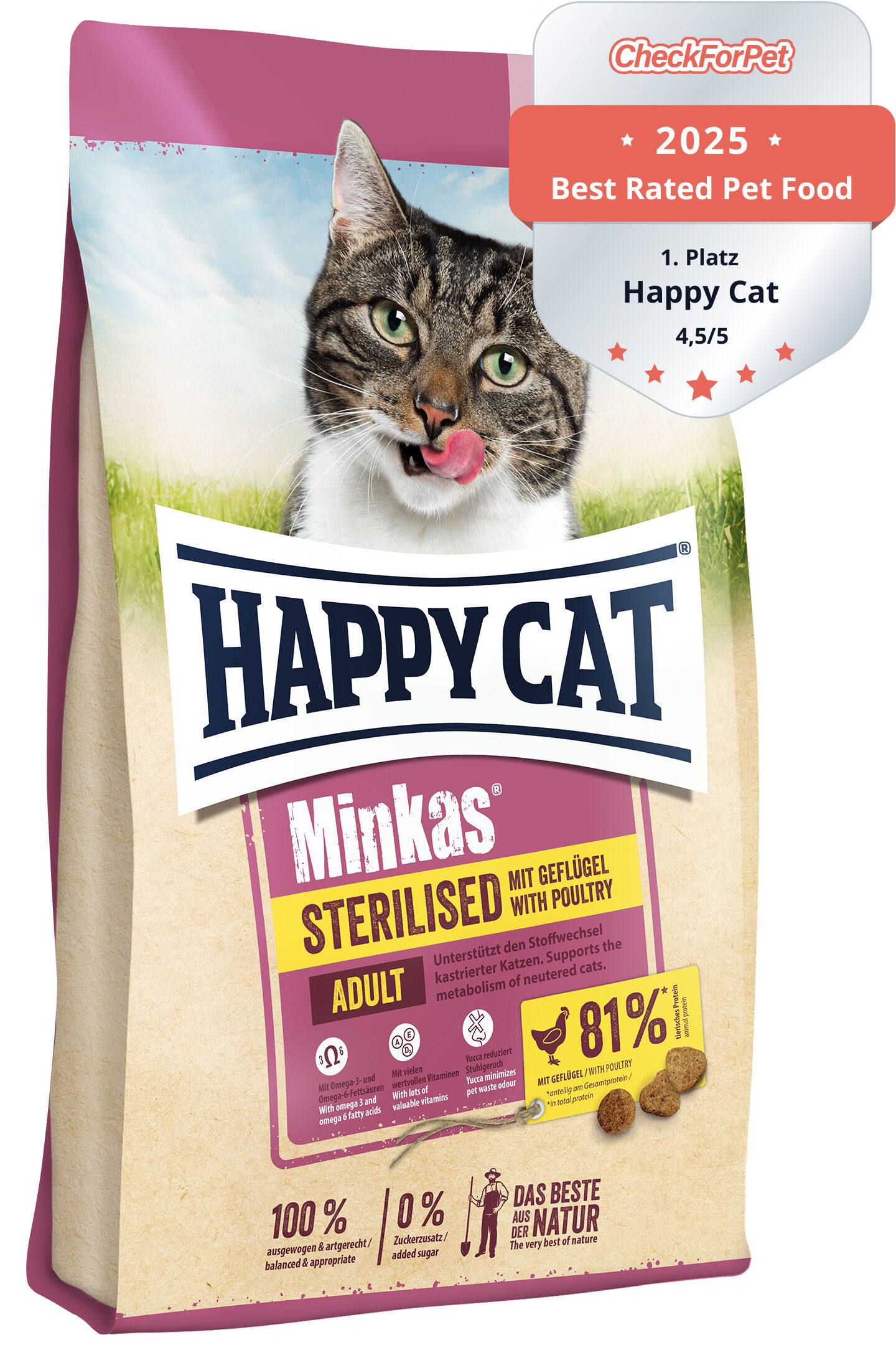 Minkas Sterilised Geflügel