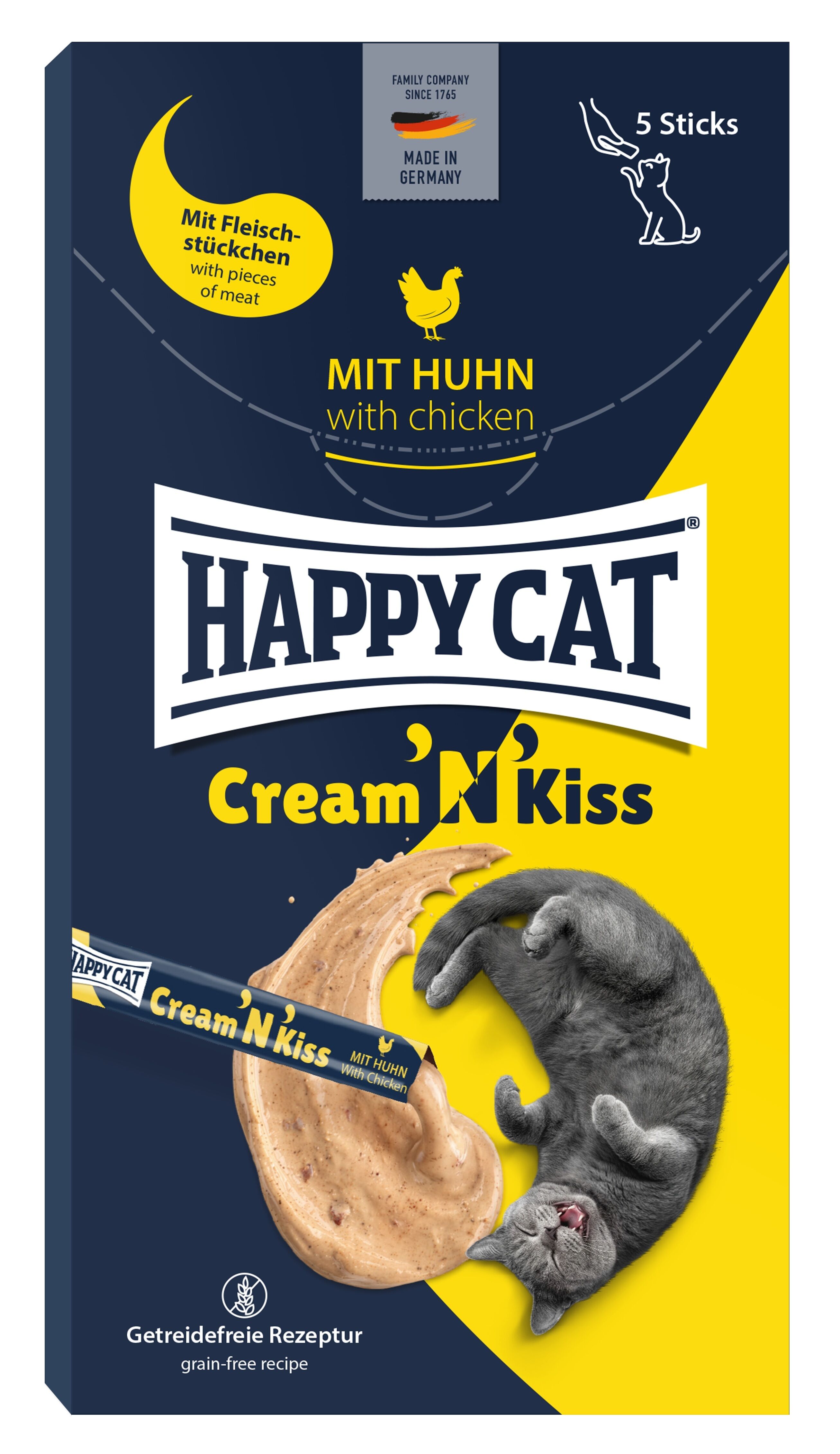 Cream 'N' Kiss Snack mit Huhn