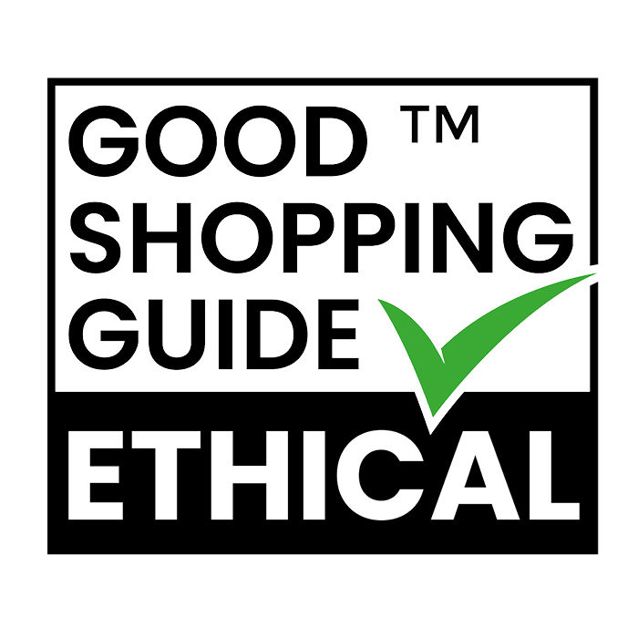 Siegel der Auszeichnung Ethical Good Shopping Guide.