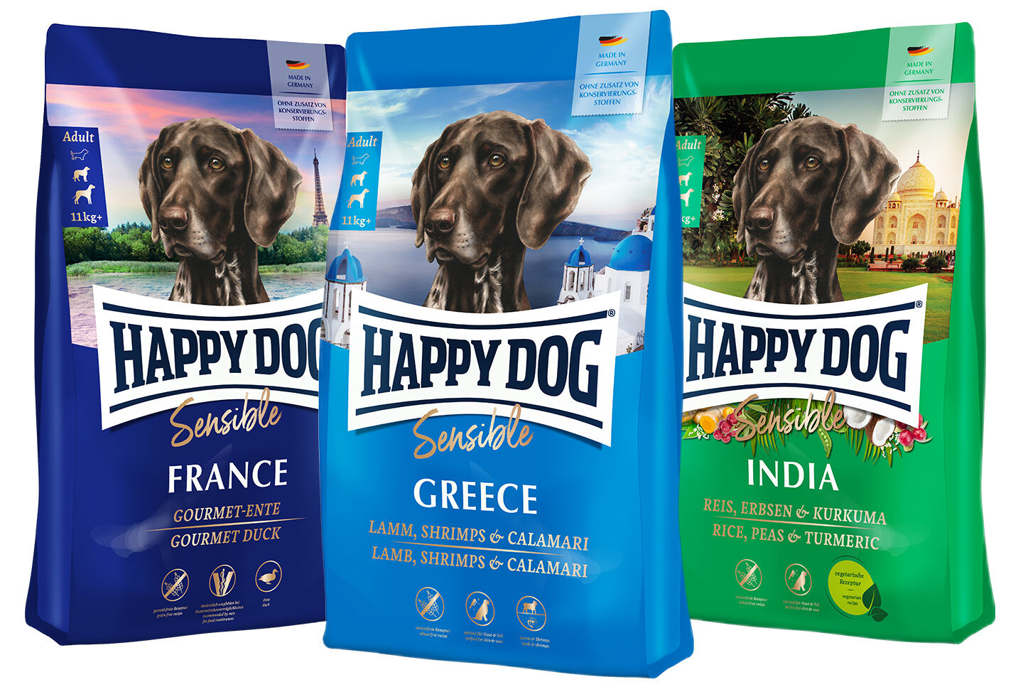 Happy Dog Sensible Mini XS Japan 1.3 kg Küçük Irk Yetişkin Köpek Maması Happy Dog Sensible Mini XS Japan 1.3 kg Küçük Irk Yetişkin Köpek Maması