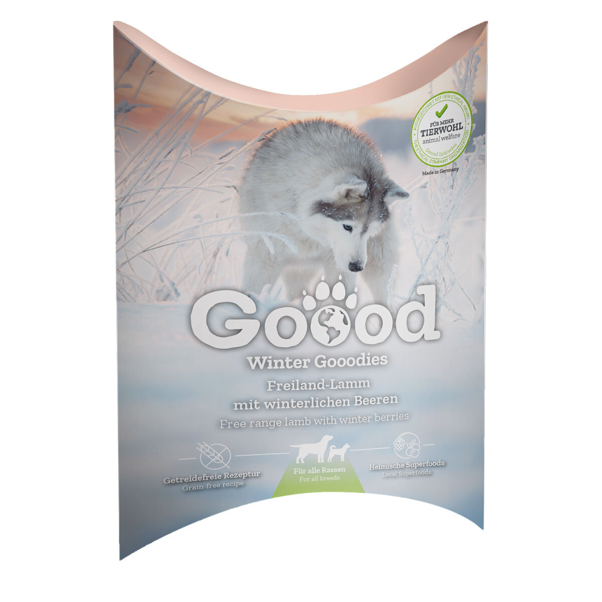 Winter Gooodies Freiland-Lamm mit winterlichen Beeren