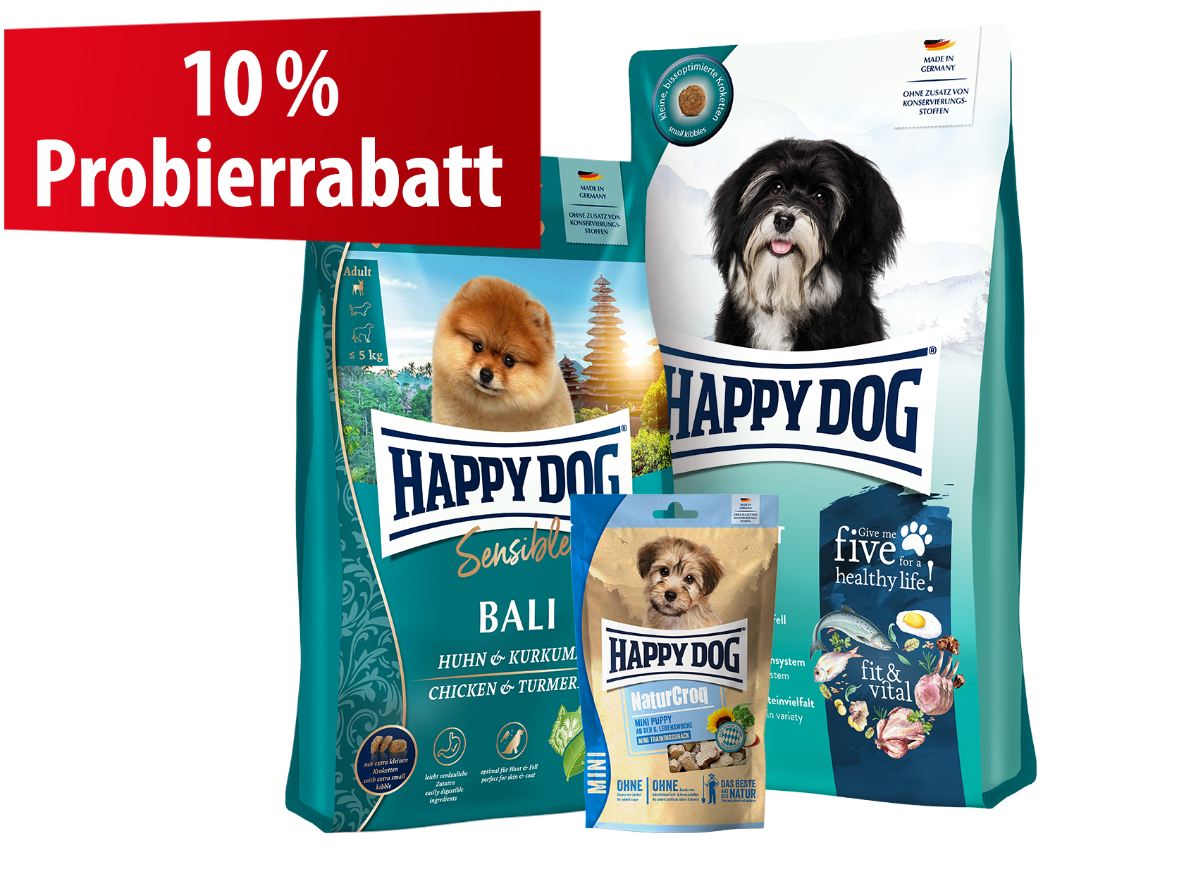 Happy Dog package