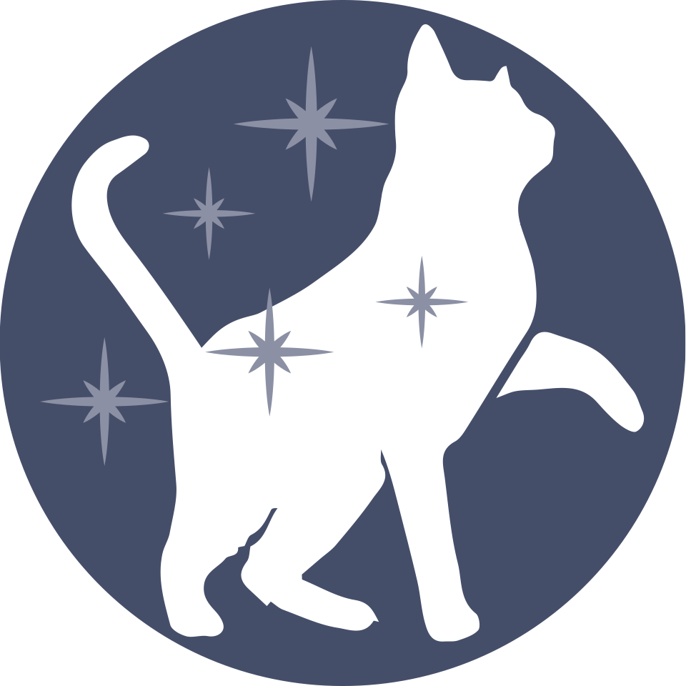 Symbol fรผr ein glรคnzendes Fell bei der Katze