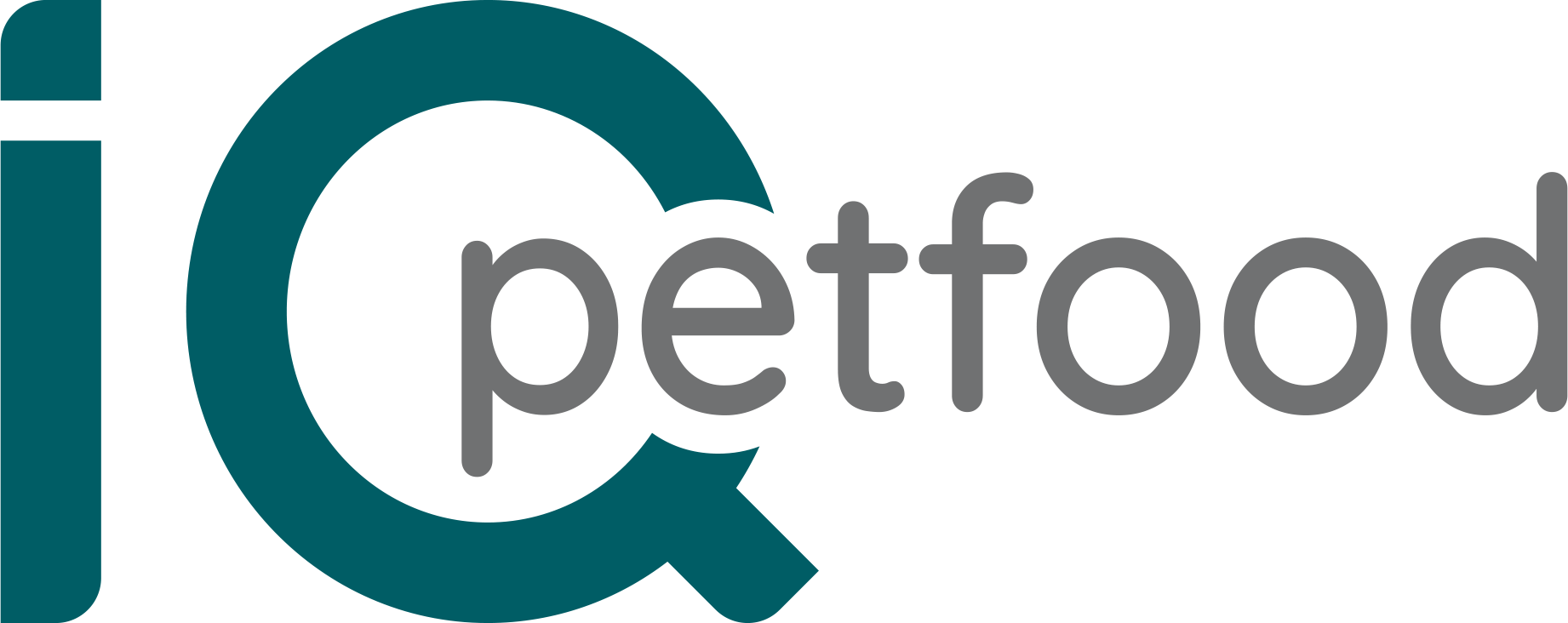 Logo der Firma iQ petfood.