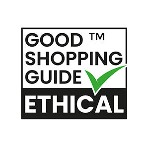 Siegel der Auszeichnung Ethical Good Shopping Guide.