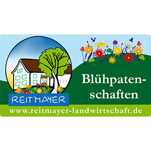Logo der Reitmayer Blühpatenschaft.