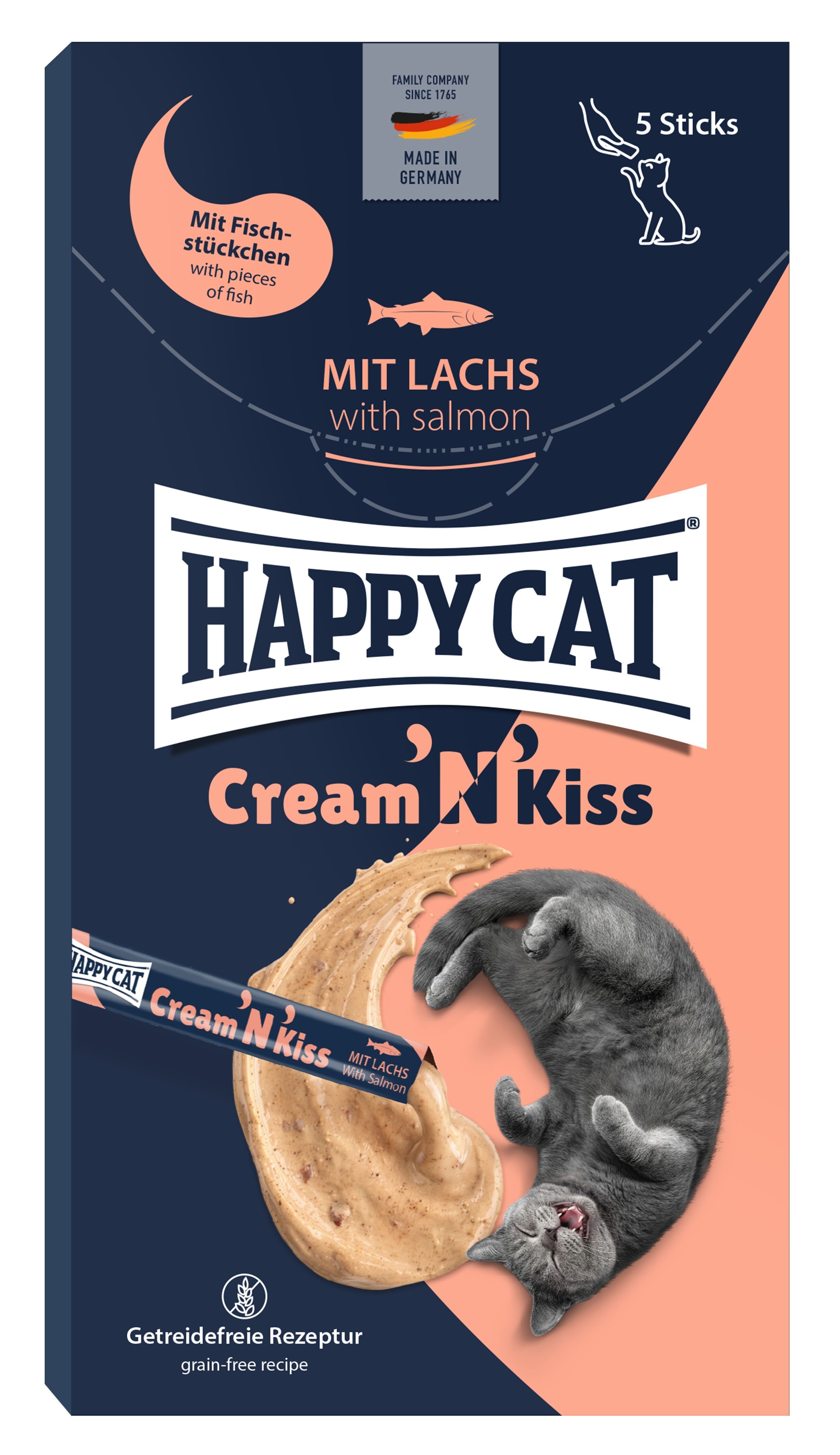 Cream 'N' Kiss Snack mit Lachs