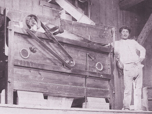 Alte Getreidemühle aus dem 18. Jahrhundert
