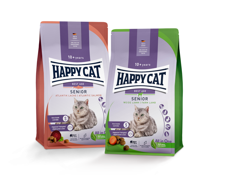 Cat food for senior cats - Happy Cat - Best Herring Cat Food For Senior Cats